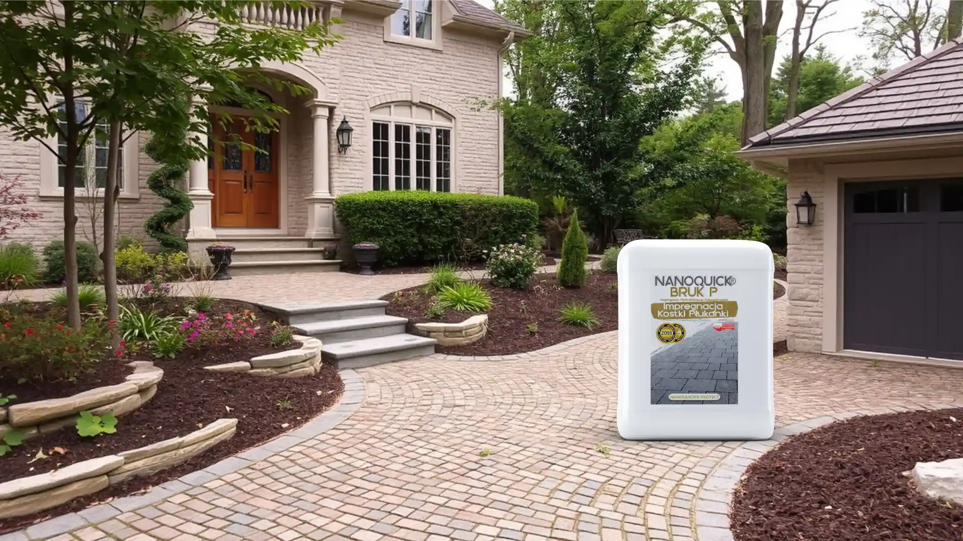 Zainwestuj w Estetykę i Trwałość: Profesjonalny Impregnat do Kostki z Posypką Cover